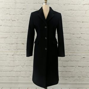 J. Crew 3/4 length wool/cashmere coat